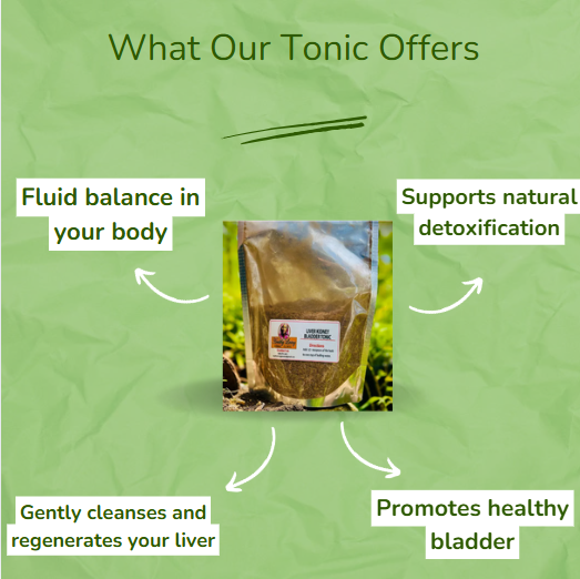 Herbal tonic promoting liver health and detoxification.