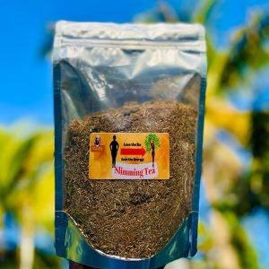 Packaged seasoning mix labeled "Seasoning Mix" with a tropical background.